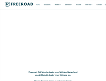 Tablet Screenshot of freeroad.nl